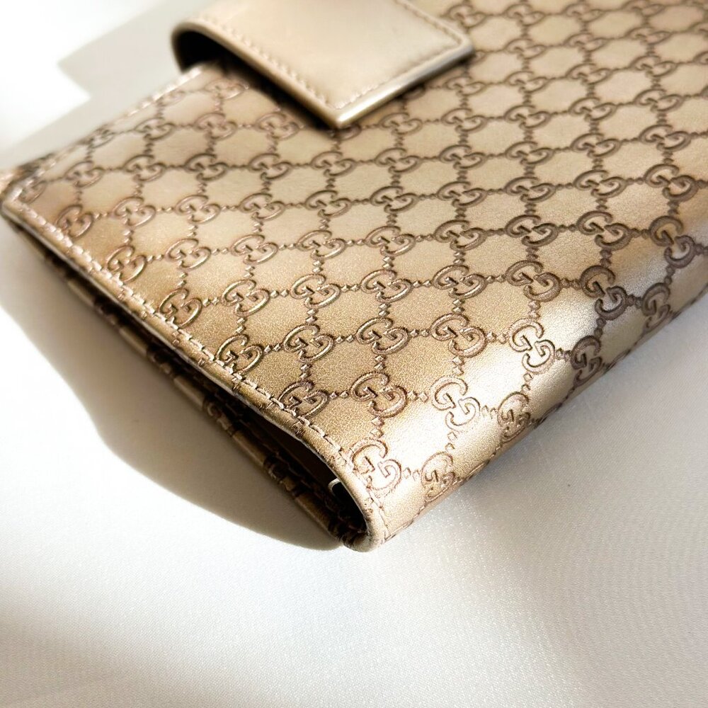 Gucci Bronze Agenda Small PM Size - Picture 3 of 13